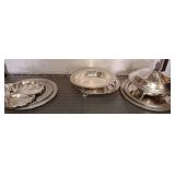 Silver-Plated Serving Pieces by F.B. Rogers