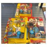 The Simpsons Action Figures, Disco Stu, Troy, Herb