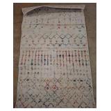 5ï¿½x7ï¿½ Light Multicolor Area Rug