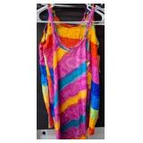 Multicolor Rainbow Dress by Popularity Products