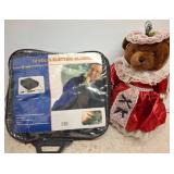 12V Electric Blanket and Plush Bear in Dress