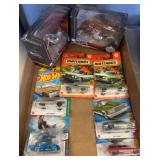 Die-Cast Hot Wheels and Matchbox Vehicles