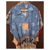 Rayon Hawaiian Shirts, Size L