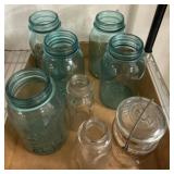 Glass Canning Jars, Various Sizes