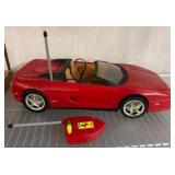 Red Remote-Control Ferrari Convertible Toy Car