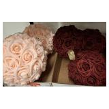 Artificial Rose Decorative Spheres