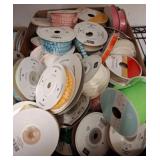 Craft Ribbon Spools in Various Colors