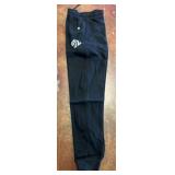Black Sweatpants with Logo Design