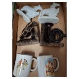 Norman Rockwell Mugs and Decorative Figurines