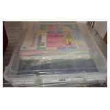 Iris Snaptop Scrapbook Case with Contents