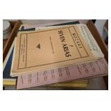 Sheet Music and Vinyl Records