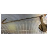 Vintage Metal Pulley with Hook Attachment