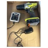 Ryobi 12V Cordless Drill with Charger