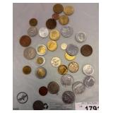 World Coins and Tokens Collection