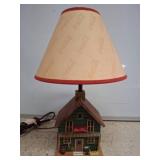 Coca-Cola Cottage Lamp with Decorative Shade