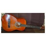 YMC Acoustic Guitar with Gloss Finish