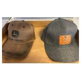 Two Hats: John Deere and SC Logo Designs