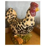 Handpainted Ceramic Chicken Figurine by CRL LTD