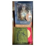 Mounted Deer Bottle Opener and Music Books