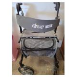 Drive Medical Lightweight Rollator Walker