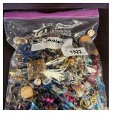Costume Jewelry in Plastic Bags