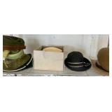 Five Vintage Hats in Varied Styles