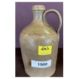 Stoneware Jug with Handle and Speckled Finish