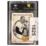 Baseball Heroes Willie Mays Card, Gem Mint 10