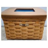 Longaberger Basket with Lid, Jeremy Fund 2005