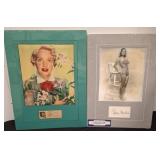 Jane Powell and Vera Miles 12x16 Framed Prints