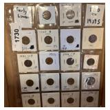 Lincoln Pennies, 1910-1939s