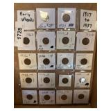 Wheat Pennies, 1917-1937