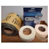 Four Rolls of Construction and Joint Tapes