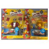 Carded Simpsons Interactive Figures by Playmates