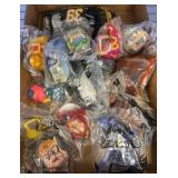 Sealed Happy Meal Toys and NASCAR Car