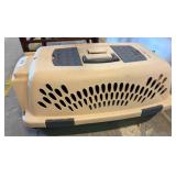 Plastic Pet Carrier With Metal Door