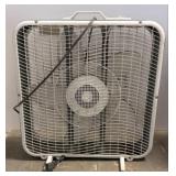 White Box Fan with Manual Speed Control
