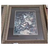 Framed Print of Still Life with Dove, 28x35