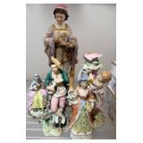 Porcelain Figurines, Handpainted