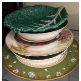 Decorative Porcelain Plates and Bowl