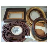 Decorative Wooden and Gilded Frames