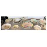 Hand-Painted Porcelain Plates