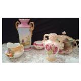 Hand-Painted Porcelain Decor Items