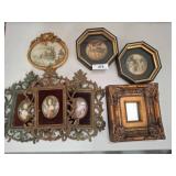 Ornate Framed Miniature Artwork