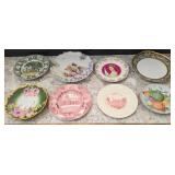 9 Decorative Ceramic Plates