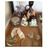 Glassware, Porcelain, and Decorative Items