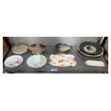 Hand-Painted Decorative Porcelain Plates