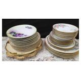 Hand-Painted Decorative Plates