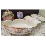 Hand-Painted Porcelain Decorations