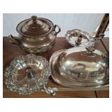 Silver-Plated Serving Pieces, Wm. Rogers
